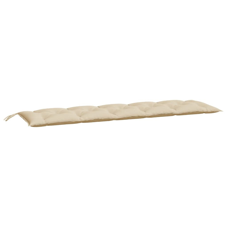VidaXL Gartenbankauflage 180x50x7 cm Oxford-Stoff beige