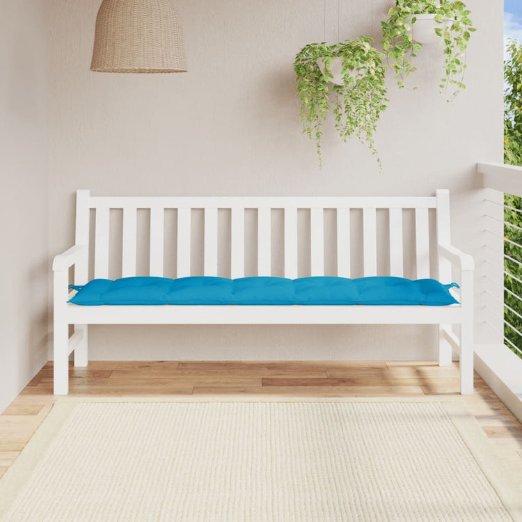 Vidaxx Gartenbankauflage 180x50x7 cm Oxford-Stoff hellblau