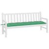 VidaXL Gartenbankauflage 180x50x7 cm Oxford-Stoff grün