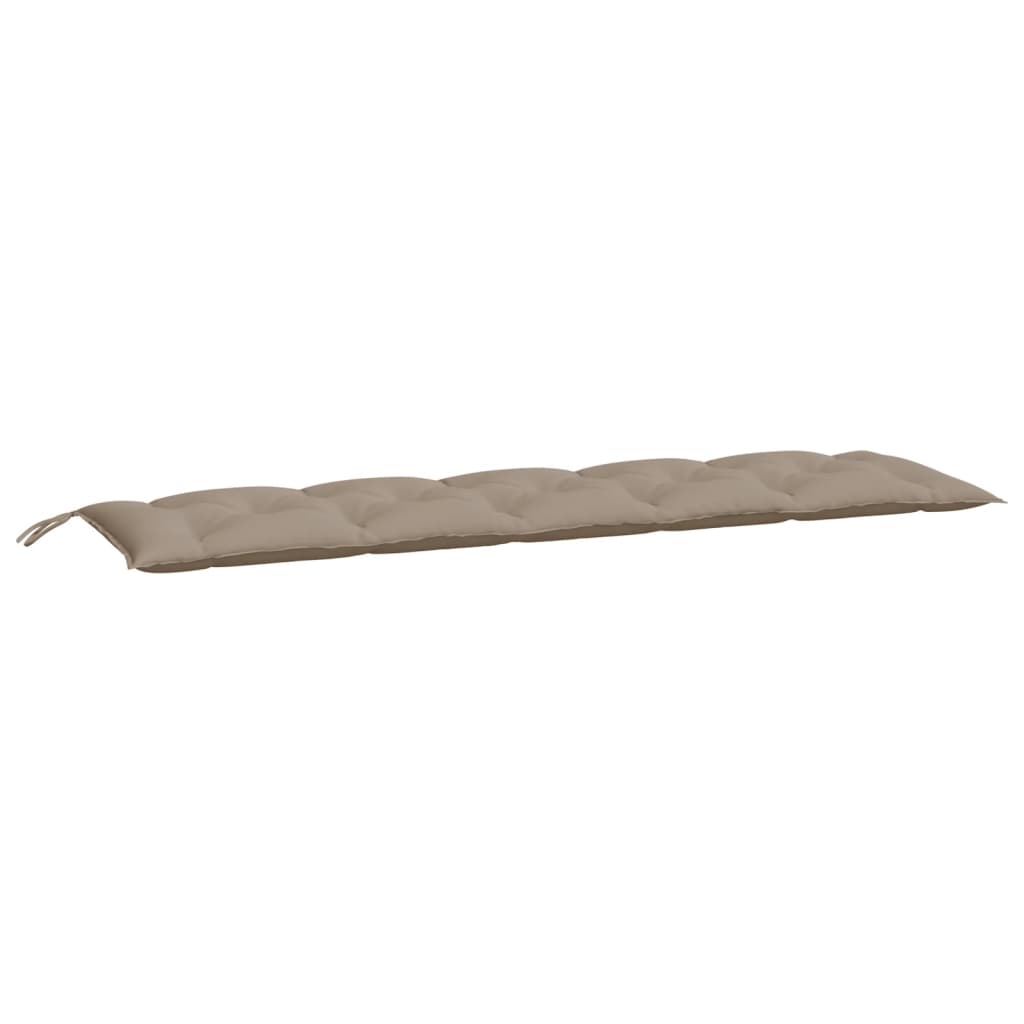 Vidaxx Gartenbankauflage 180x50x7 cm Oxford-Stoff taupe