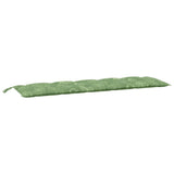 Vidaxl Gartenbank Kissen 180x50x7 cm Oxford Stoffblattmuster - afbeelding 2