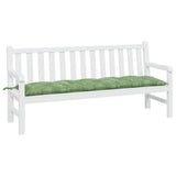 Vidaxl Gartenbank Kissen 180x50x7 cm Oxford Stoffblattmuster - afbeelding 3