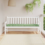Vidaxl Gartenbank Kissen 180x50x7 cm Oxford Stoffblattmuster - afbeelding 1