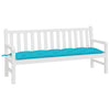Vidaxl Gartenbank Kissen 180x50x7 cm Oxford Stoff Türkis