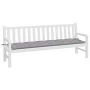 Vidaxl Garden Bench Kissen 200x50x7 cm Oxford Stoff grau - afbeelding 3