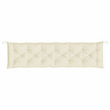 Vidaxl Garden Bench Cushion 200x50x7 cm Oxford Stoffcreme -Colored - afbeelding 3