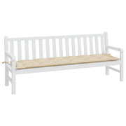 Vidaxl Garden Bench Kissen 200x50x7 cm Oxford Stoff Beige - afbeelding 3