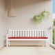Vidaxl Gartenbank Kissen 200x50x7 cm Stoff rot