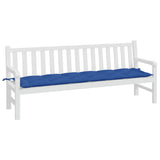 Vidaxl Garden Bench Kissen 200x50x7 cm Oxford Fabric Royal Blau - afbeelding 3