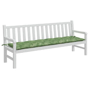 Vidaxl Gartenbank Kissenblattmuster 200x50x7 cm Stoff - afbeelding 3