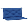 Vidaxl Gartenbank Kissen 2 Stcs 100x50x7 cm Oxford Fabric Royal Blau