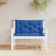 Vidaxl Gartenbank Kissen 2 Stcs 100x50x7 cm Oxford Fabric Royal Blau