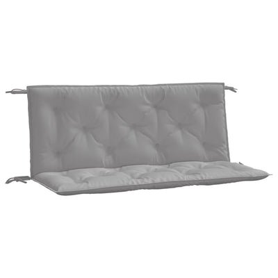 Vidaxl Garden Bench Pushions 2 Stcs 120x50x7 cm Oxford Stoff grau