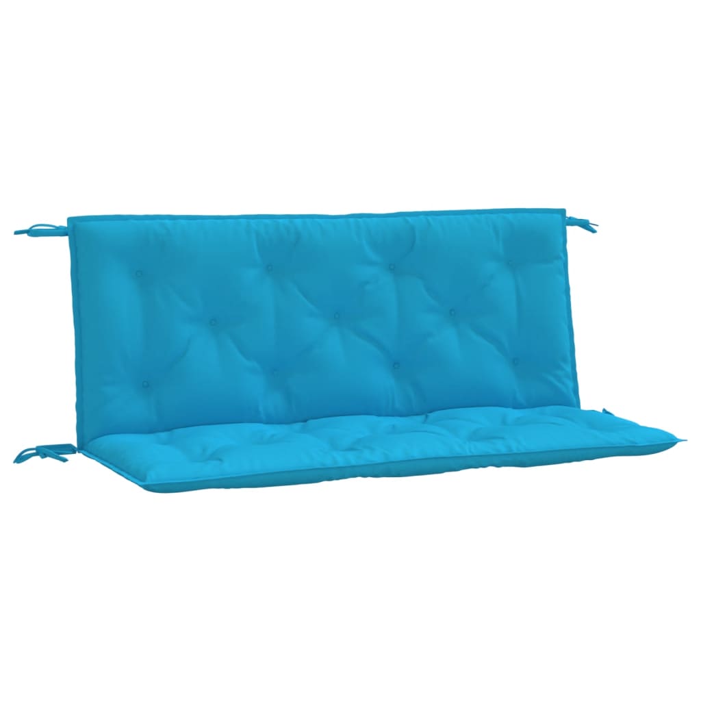 Vidaxl Gartenbank Kissen 2 Stcs 120x50x7 cm Oxford Stoff hellblau