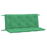 Vidaxl Gartenbankkissen 2 Stcs 120x50x7 cm Oxford Fabric Green - afbeelding 2