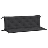 Vidaxl Gartenbank Kissen 2 ST 150x50x7 cm Oxford Stoff schwarz - afbeelding 2
