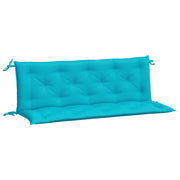 Vidaxl Gartenbank Kissen 2 ST 150x50x7 cm Stoff Türkis - afbeelding 2