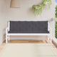 Vidaxl Gartenbankkissen 2 Stcs 180x50x7 cm Oxford Stoffanthrazitfarbe