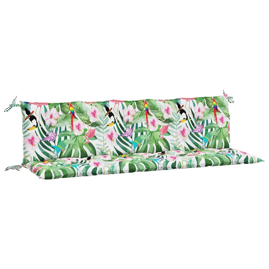 Vidaxl Garden Bench Pushions 2 St. Oxford Stoff Multi -Colored