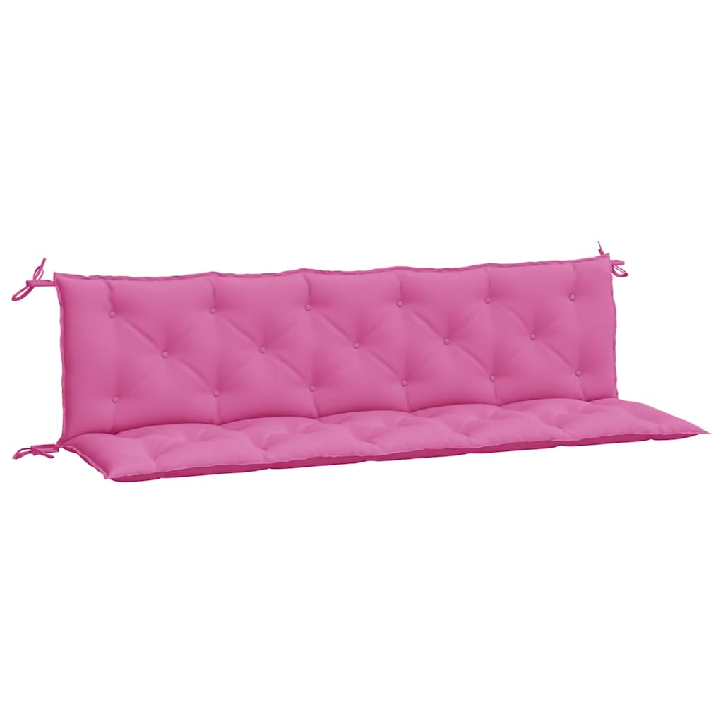 Vidaxl Gartenbank Kissen 2 St. Oxford Stoff rosa