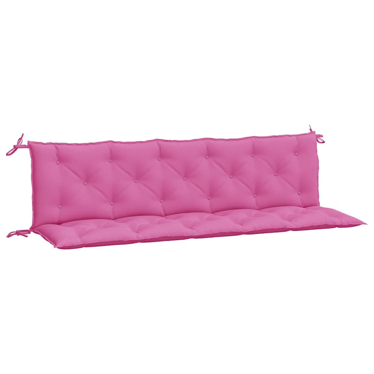 Vidaxl Gartenbank Kissen 2 St. Oxford Stoff rosa