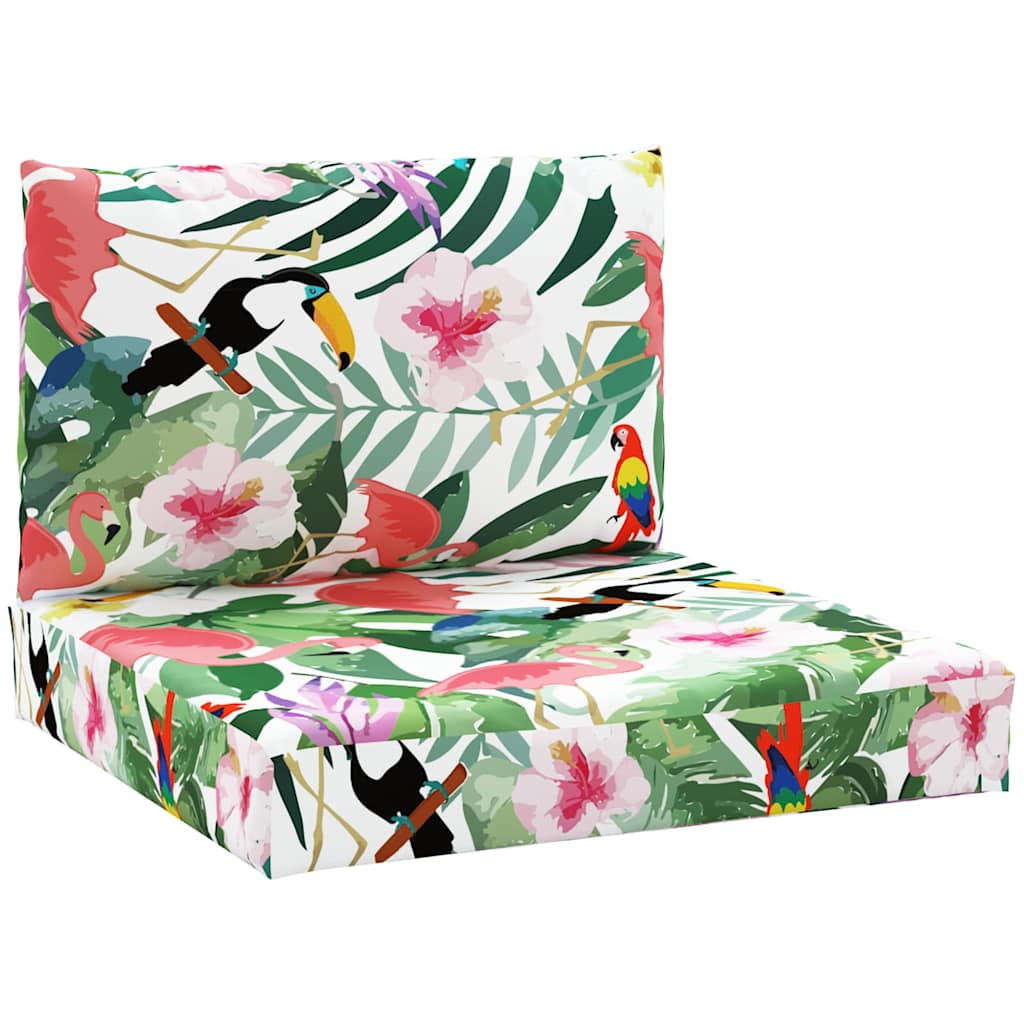 VIDAXL -Palettenkissen 2 St. Oxford Fabric Multi -Colored