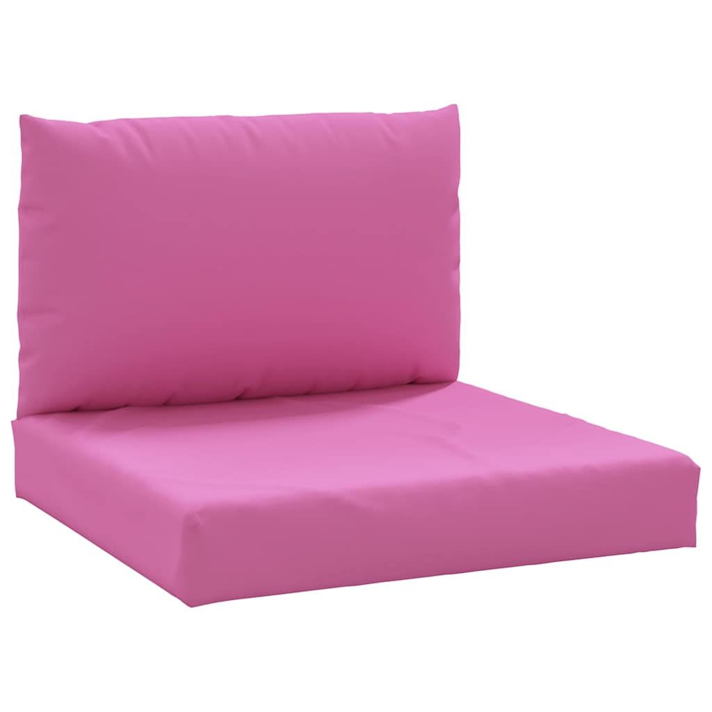 Vidaxl Palettenkissen 2 St. Oxford Stoff rosa