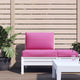 Vidaxl Palettenkissen 2 St. Oxford Stoff rosa