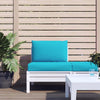 Vidaxl Palettenkissen 2 St. Oxford Fabric Turquoise