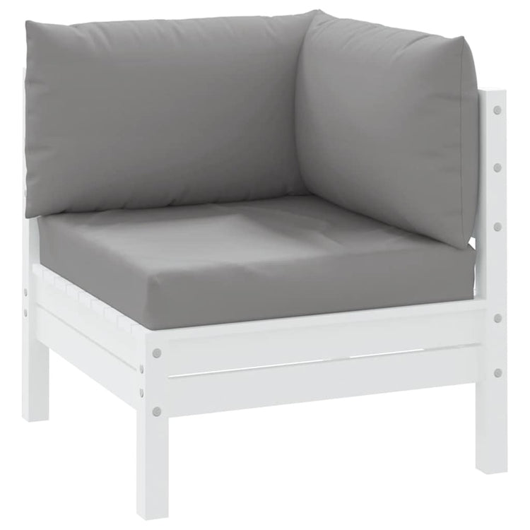 VidaXL pallet cushions 3 pcs oxford fabric gray