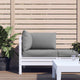 VidaXL pallet cushions 3 pcs oxford fabric gray