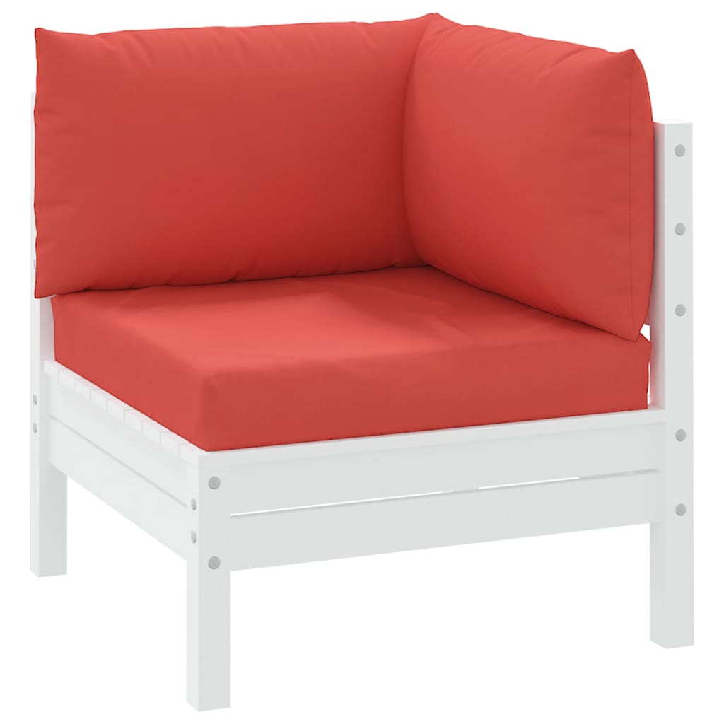 VidaXL pallet cushions 3 pcs oxford fabric red