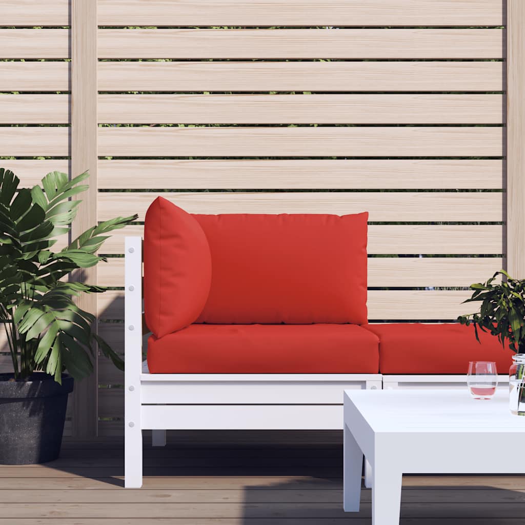 VidaXL pallet cushions 3 pcs oxford fabric red