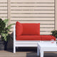 VidaXL pallet cushions 3 pcs oxford fabric red