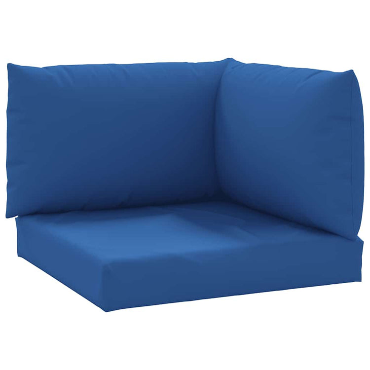 VidaXL Palettenkissen 3 Stück Oxford-Stoff Blau