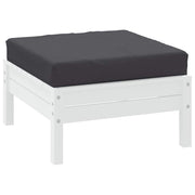 VIDAXL -Palettenkissen 60x60x8 cm Oxford Stoffanthrazit -gelöscht - afbeelding 3