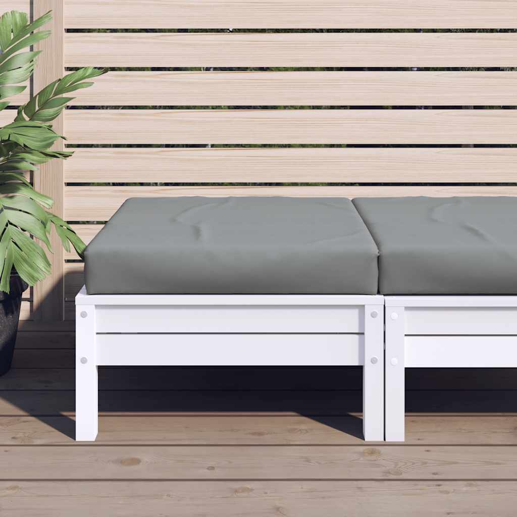 Vidaxl Palettenkissen 60x60x8 cm Oxford Stoff grau