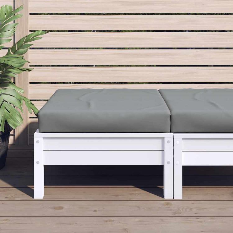Vidaxl Palettenkissen 60x60x8 cm Oxford Stoff grau