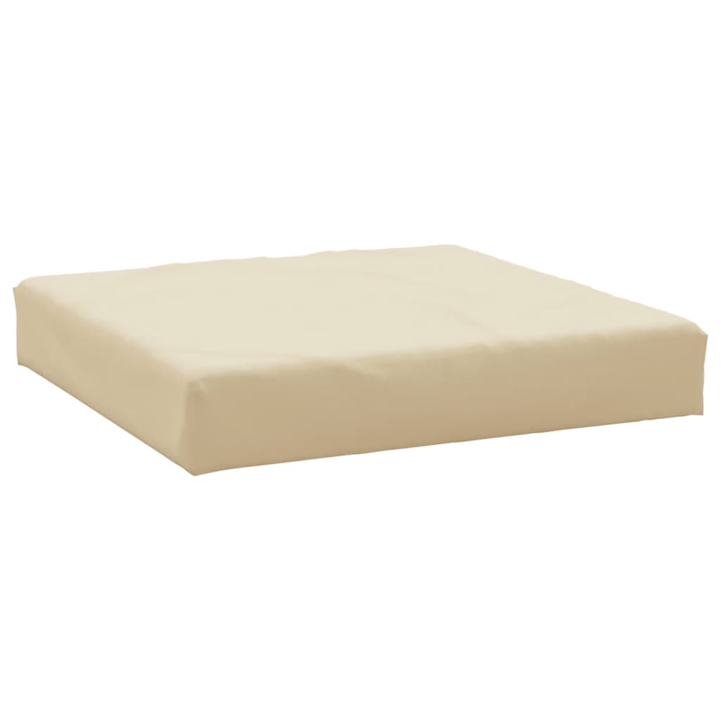 Vidaxl Palettenkissen 60x60x8 cm Oxford Stoff Beige