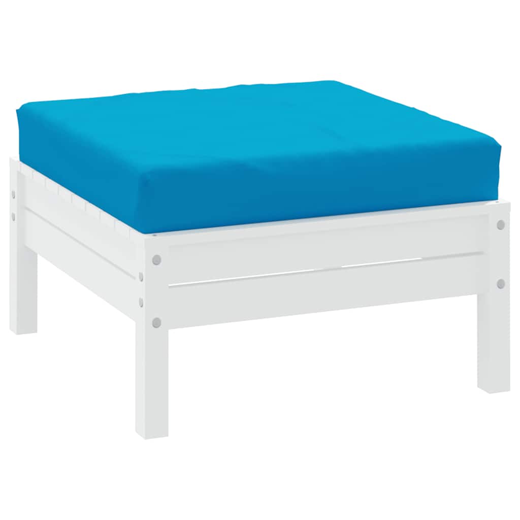 Vidaxl Palettenkissen 60x60x8 cm Oxford Stoff hellblau