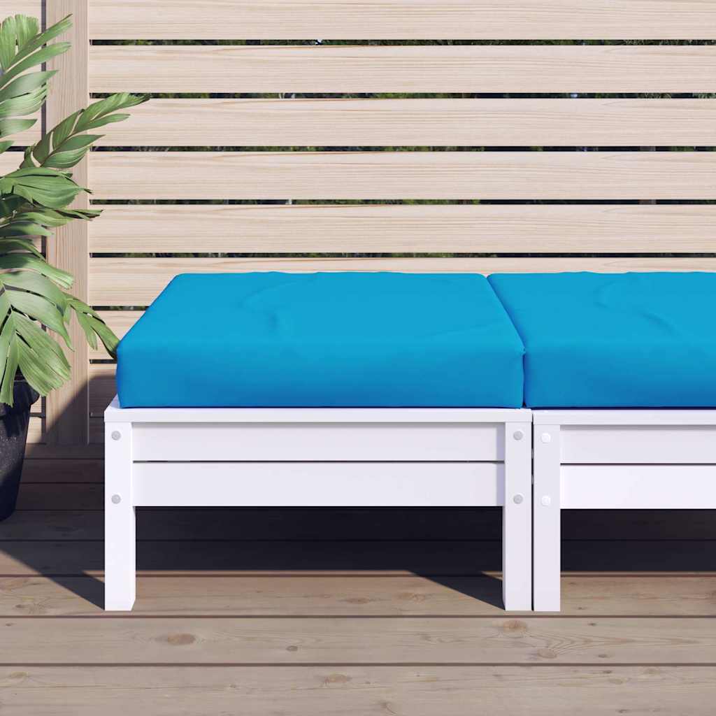 Vidaxl Palettenkissen 60x60x8 cm Oxford Stoff hellblau