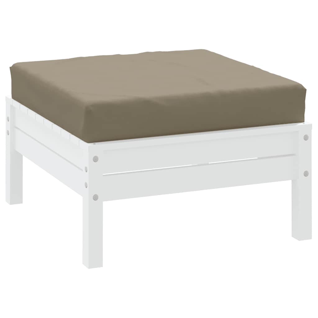 Vidaxl Palettenkissen 60x60x8 cm Oxford Stofftaupe