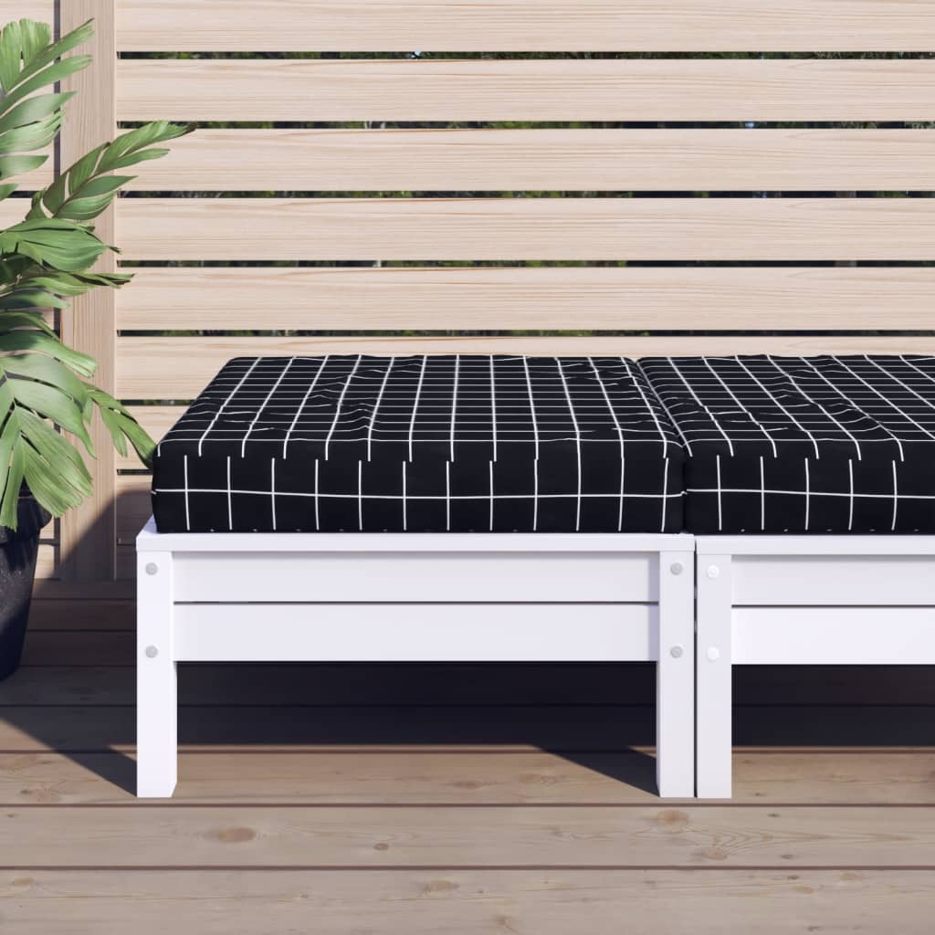 Vidaxl Palettenkissen überprüft 60x60x8 cm Oxford Stoff schwarz