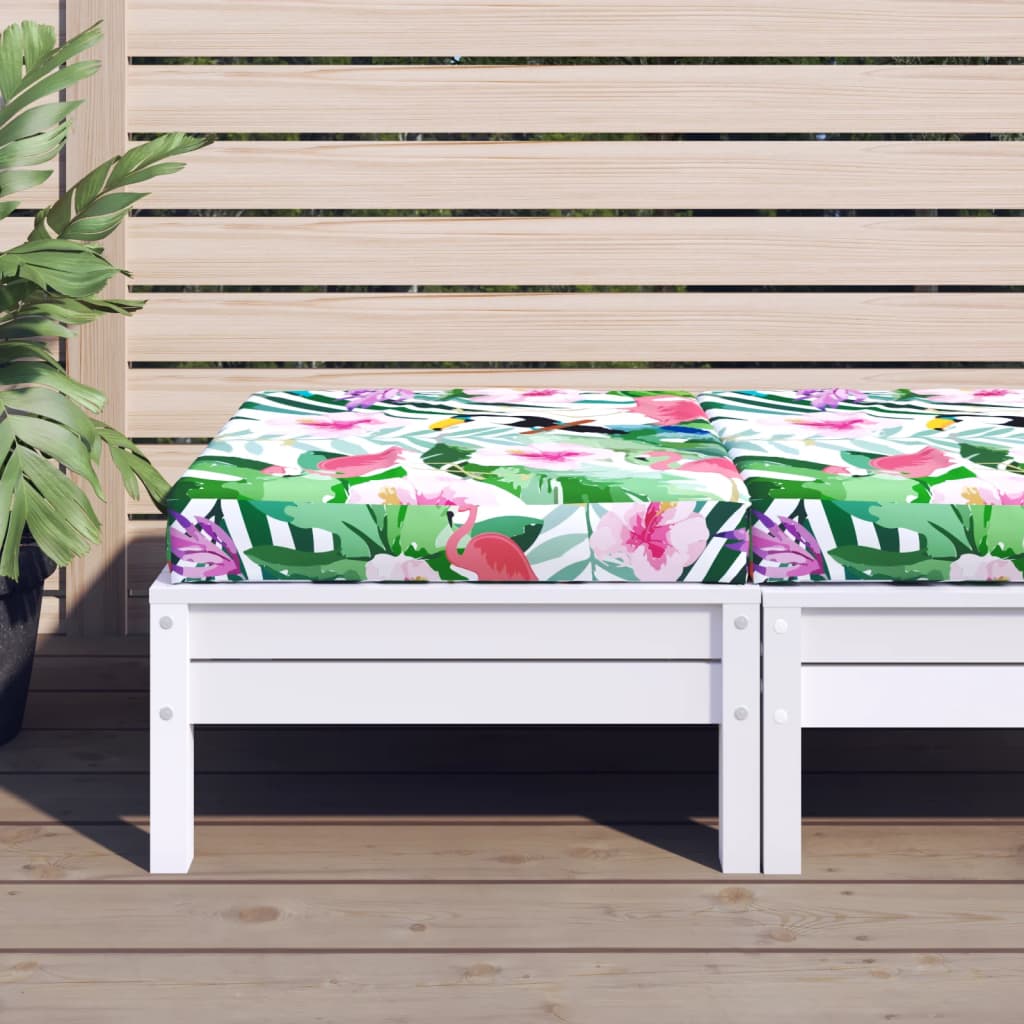 VIDAXL -Palettenkissen 60x60x8 cm Oxford Fabric Multi -Colored