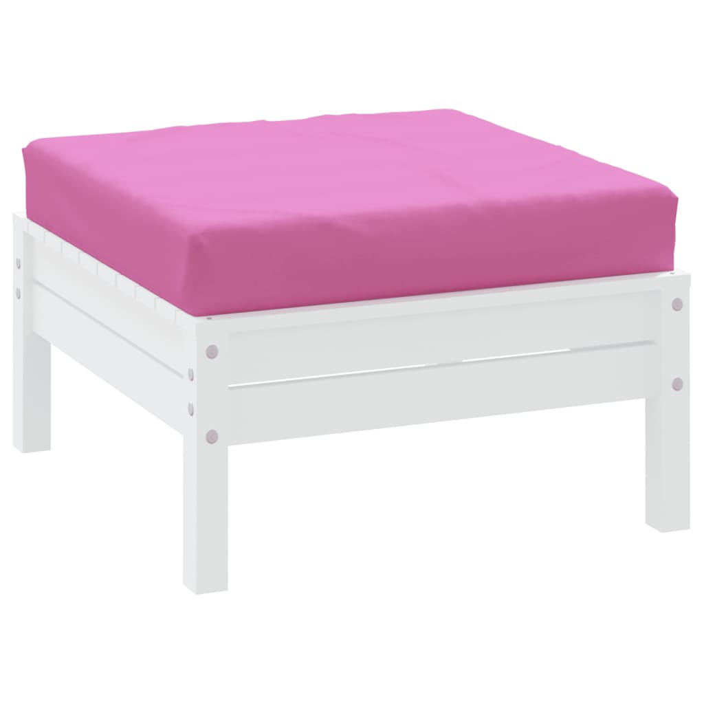 Vidaxl Palettenkissen 60x60x8 cm Oxford Stoff rosa
