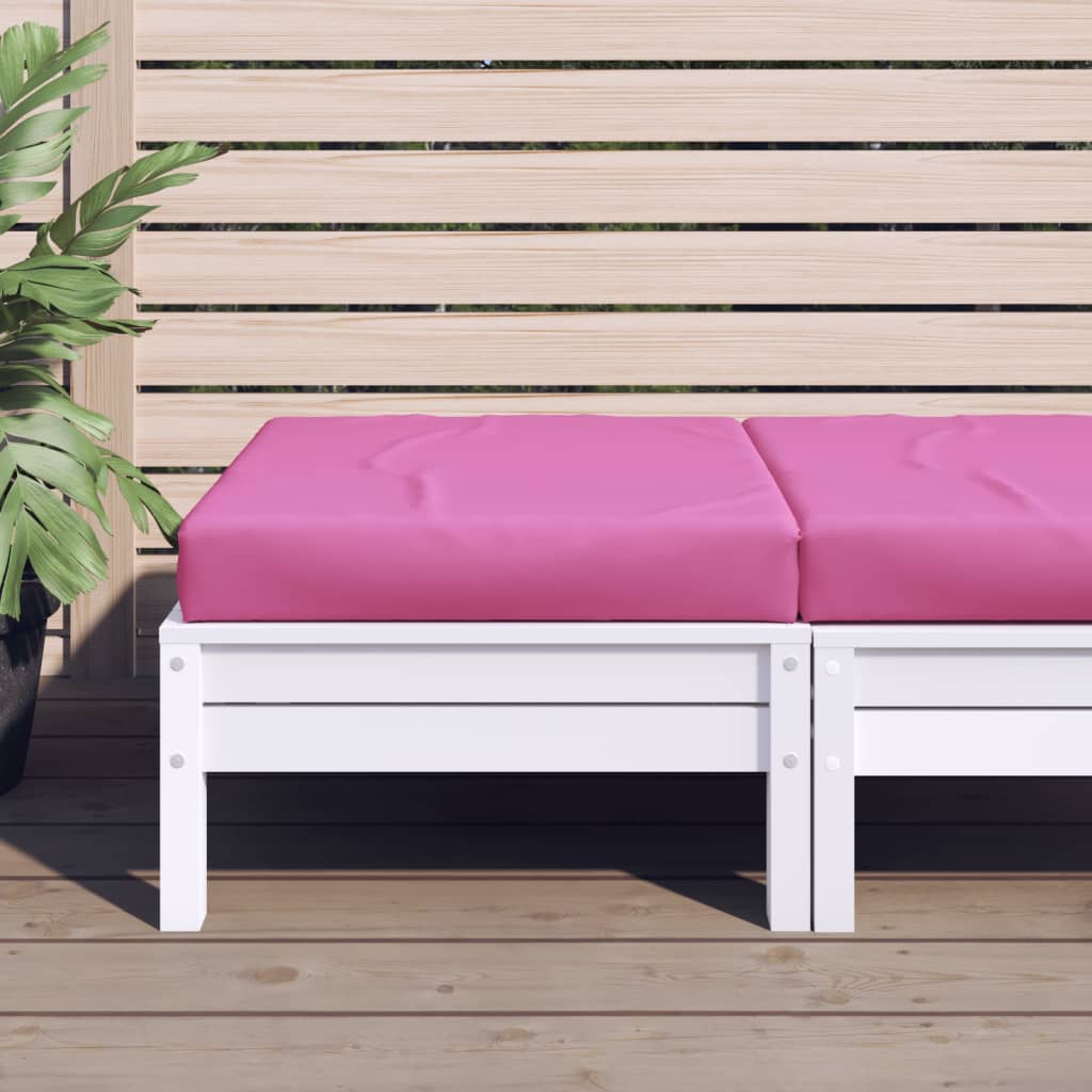 Vidaxl Palettenkissen 60x60x8 cm Oxford Stoff rosa