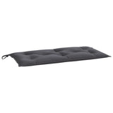 Vidaxl Garden Bench Kissen 110x50x7 cm Oxford Stoffanthrazit -gelöscht - afbeelding 2