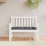 Vidaxl Garden Bench Kissen 110x50x7 cm Oxford Stoffanthrazit -gelöscht - afbeelding 1