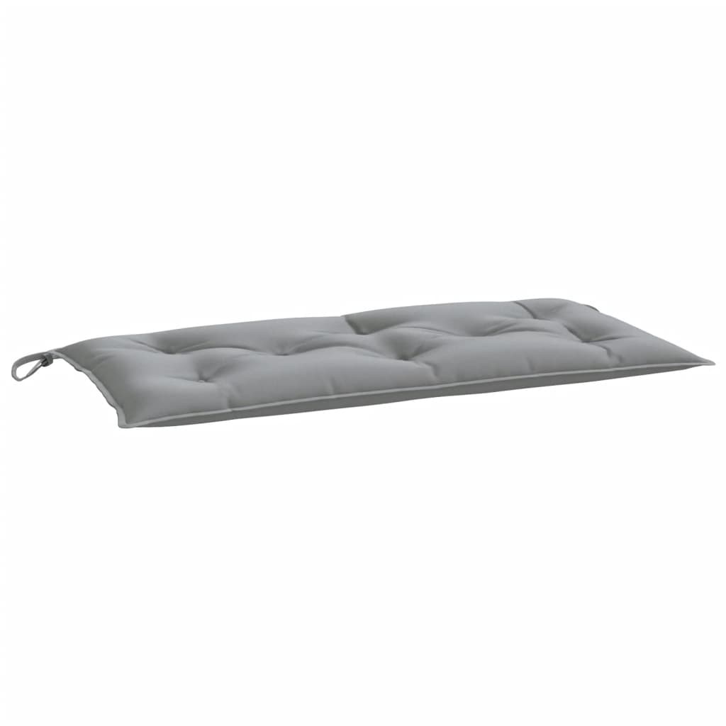 Vidaxl Gartenbank Kissen 110x50x7 cm Stoff grau