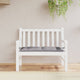 Vidaxl Gartenbank Kissen 110x50x7 cm Stoff grau